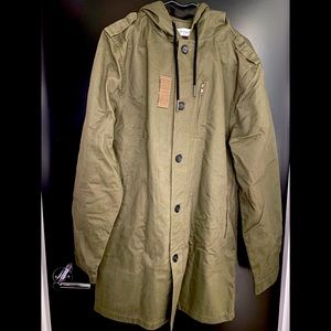 Men’s/Unisex Olive Green Coat